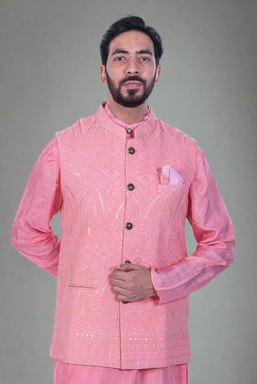 Peach Designer Jacket