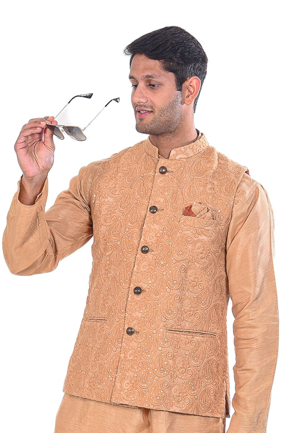 Golden Paisley Jacket