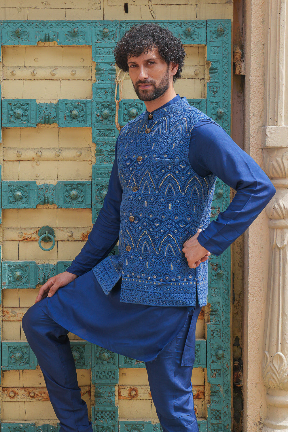 Royal Blue Designer Jacket