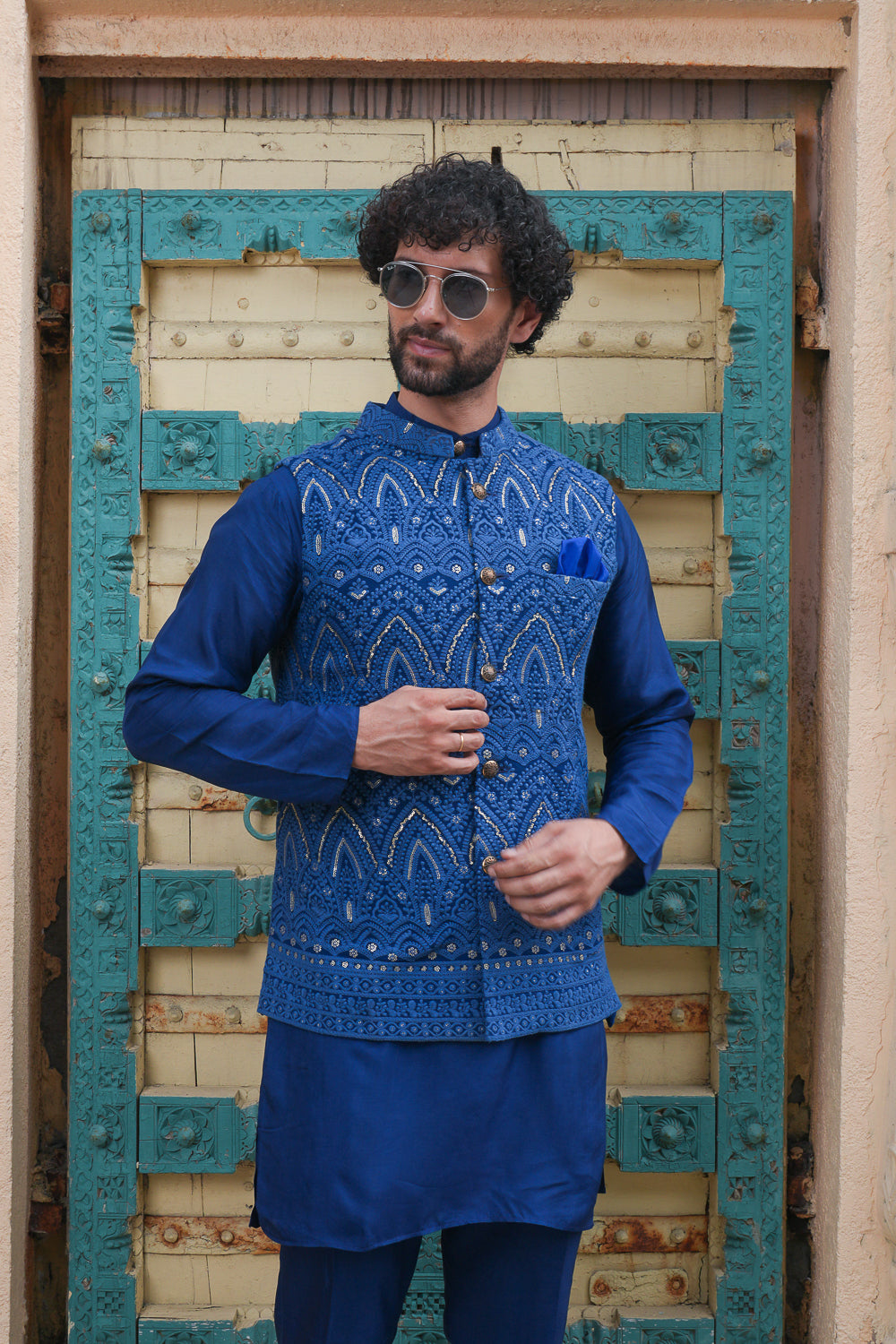Royal Blue Designer Jacket