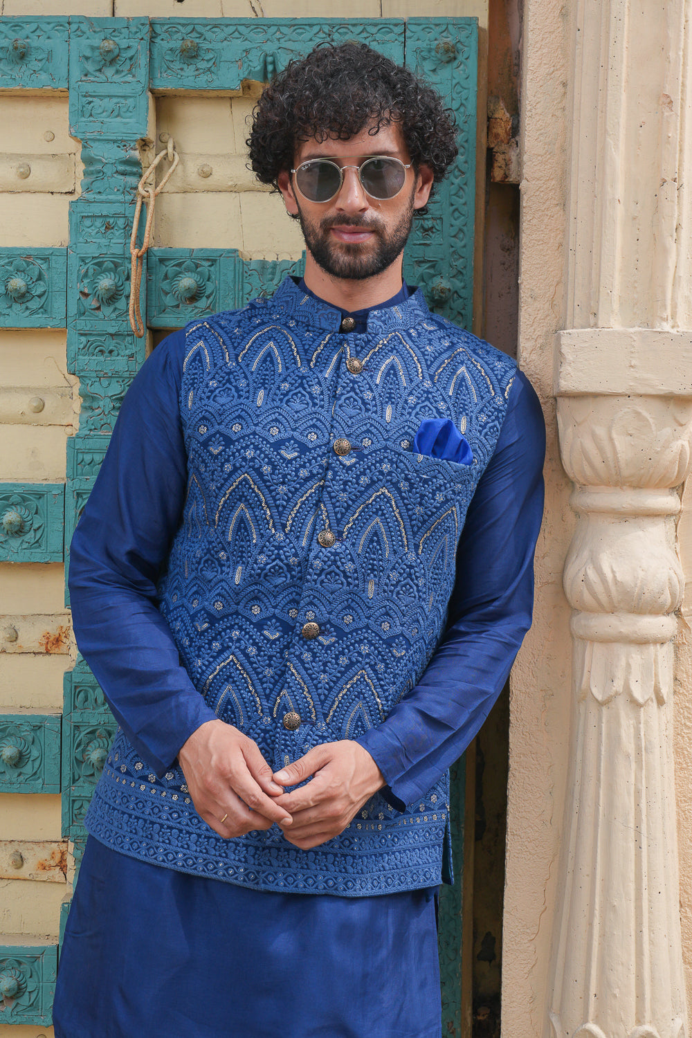 Royal Blue Designer Jacket