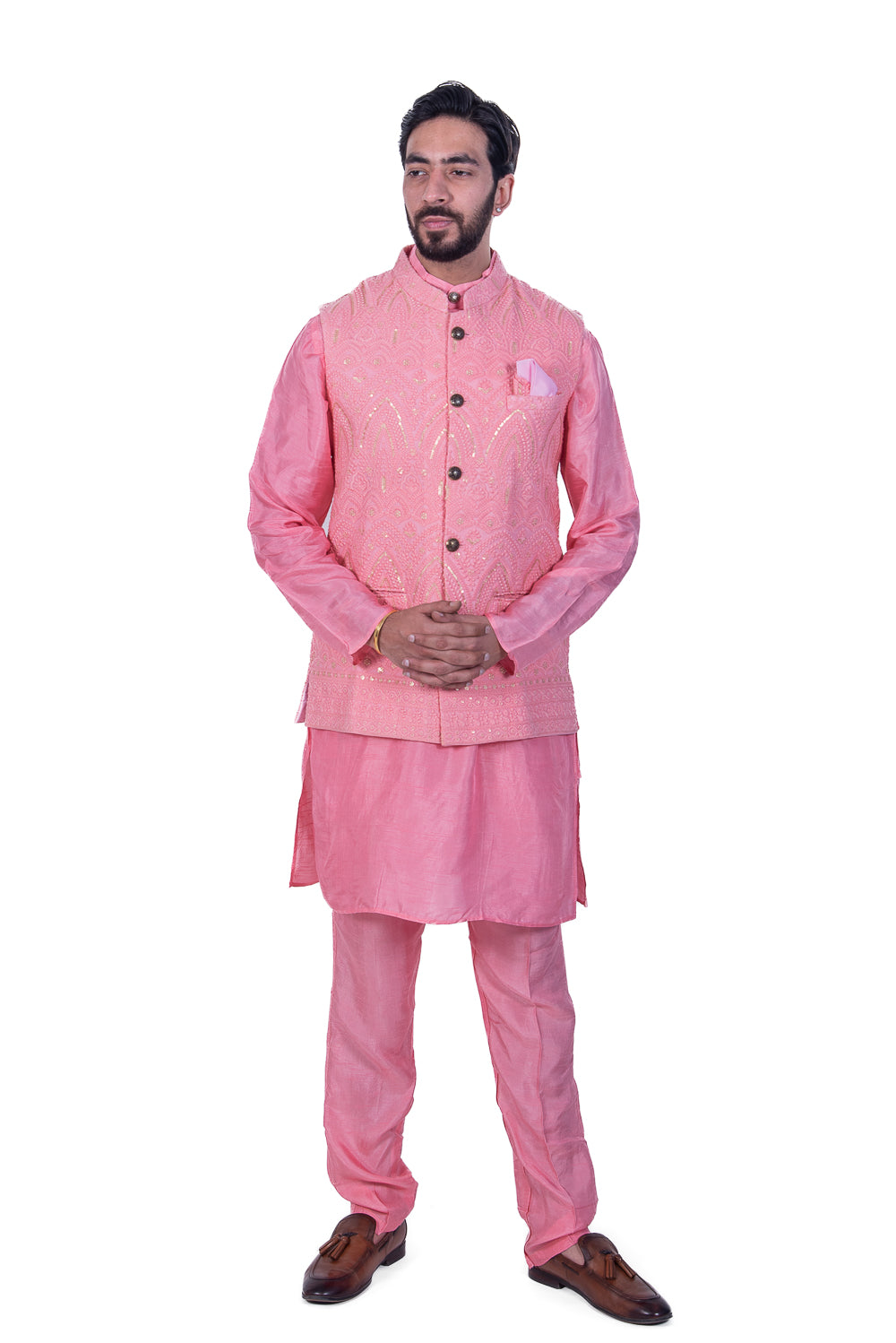 Peach Designer Jacket