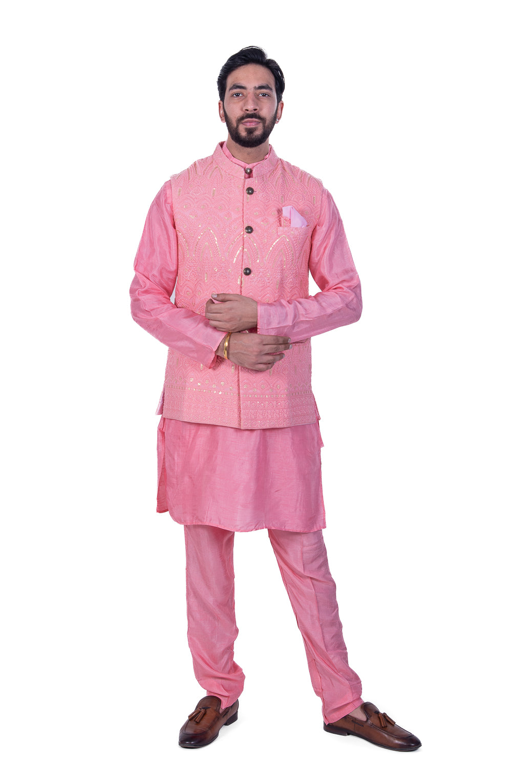 Peach Designer Jacket
