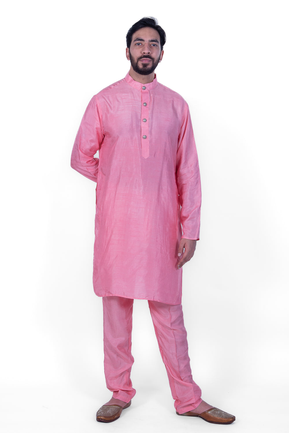 Peach Kurta & Pant Set