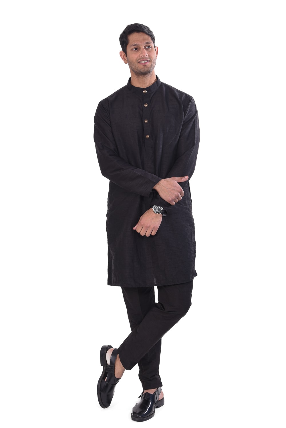 Black Kurta & Pant Set